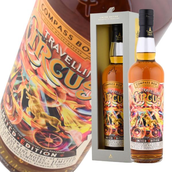 ウイスキー 49度 コンパスボックス ザ トラベリング サーカス ブレンデッドスコッチ 700ml ...