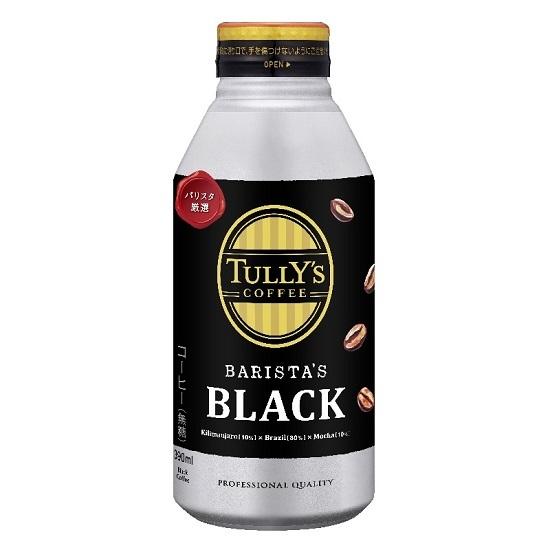 伊藤園 TULLY&apos;S COFFEE BARISTA&apos;S BLACK 390mlボトル缶 1ケース ...