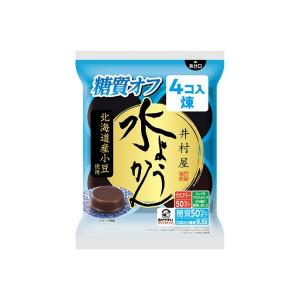 井村屋 袋入り水ようかん 糖質オフ60g×4個入 1袋