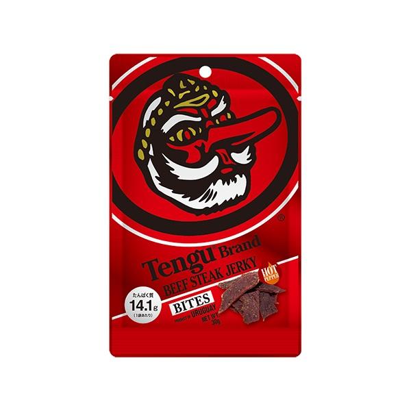 テング ビーフステーキ―ジャーキー バイツ ホット 30g×1袋