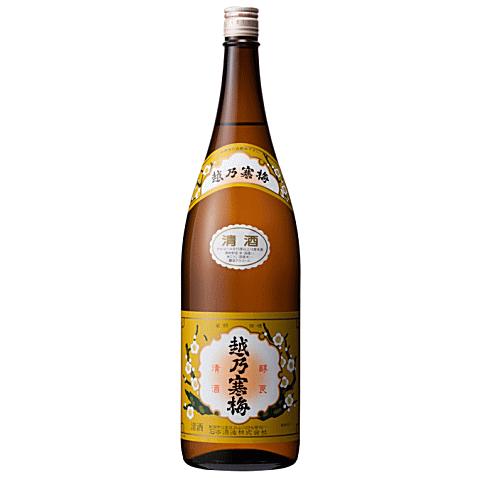 日本酒 越乃寒梅 白ラベル 普通酒 1800ml 1.8L