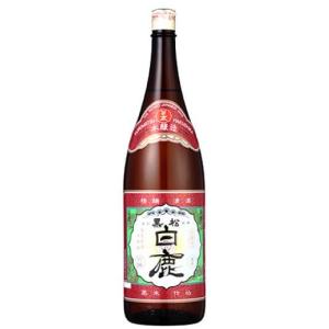 日本酒 黒松白鹿 特撰 本醸造 四段仕込 1800ml 1800ml