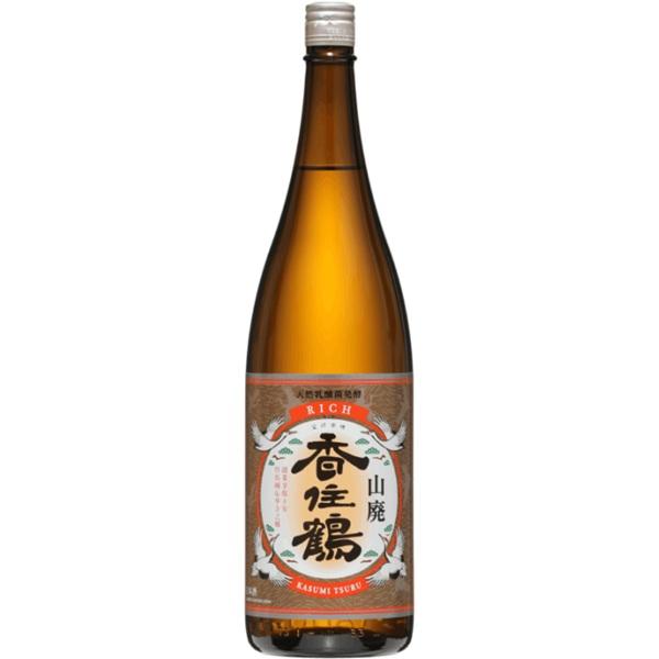 日本酒 香住鶴 RICH リッチ 山廃 1800ml 1.8L 山廃仕込 清酒