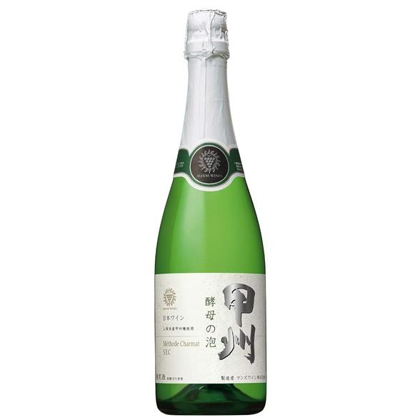 スパークリングワイン マンズワイン 酵母の泡 甲州 720ml 日本ワイン  [ii取り寄せ商品]