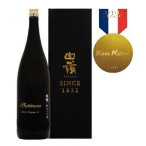 日本酒 白嶺 Platinum 40磨き 純米大吟醸原酒 1800ml 箱付 ハクレイ酒造 京都 丹後