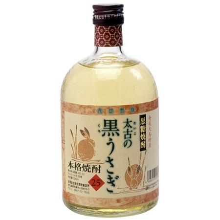 弥生焼酎醸造所 太古の黒うさぎ 長期貯蔵 黒糖25度 720ml 黒糖焼酎