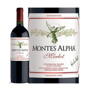 チリ  モンテスS・A モンテス アルファ メルロ 2021 750ml 赤 wine