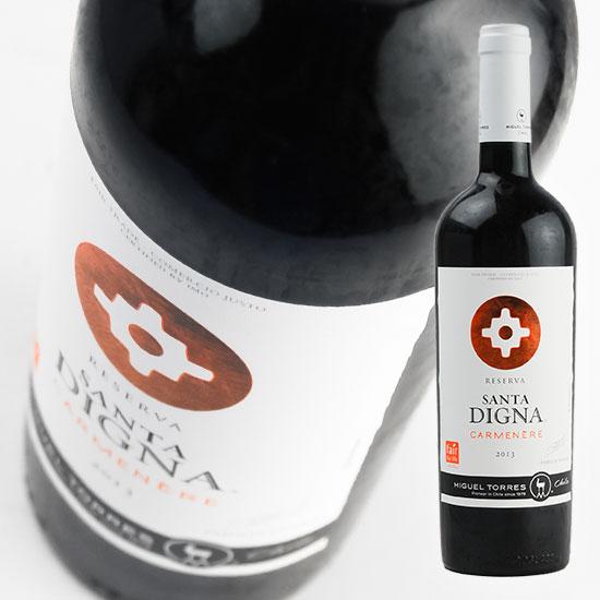 チリ  ミゲル トーレス チリ サンタ ディグナ カルメネール レゼルヴァ 2022 750ml・赤...