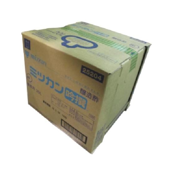 Mizkan 吟撰 醸造酢 20L×1本 バックインボックス