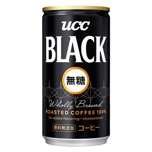 ＵＣＣ   ブラック無糖 185ｇ 缶30本入り 1ケース 1配送あたり最大3ケースまで同梱OK!