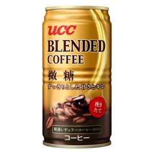 UCC ブレンドコーヒー 微糖 185g×30本 缶の商品画像