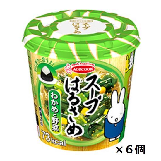 エースコック   スープはるさめ わかめと野菜 21g×6個