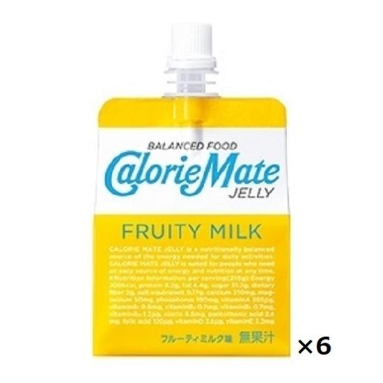 大塚製薬 カロリーメイトゼリー   フルーティミルク味   215g×6個セット