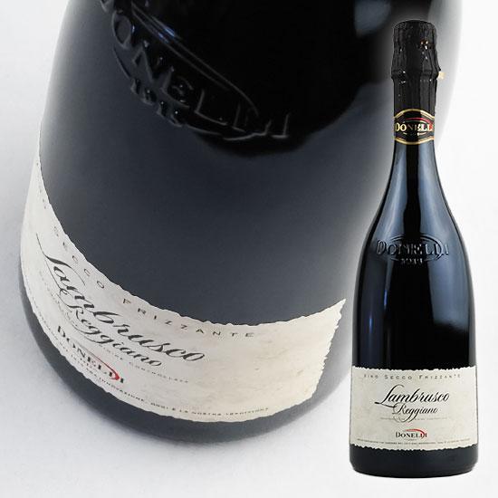 【ドネリ】　ランブルスコ　レッジャーノ　セッコ　スカリエッティ　ボトル　750ml・赤泡