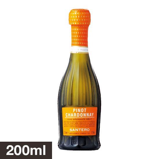 イタリア  サンテロ ピノ シャルドネ スプマンテ 200ml NV 200ml 白泡 wine