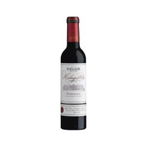 ボルドー 赤ワイン  デロー   ボルドー ルージュ 375ml・赤 ハーフボトル Delor   Bordeaux Rouge｜mashimo