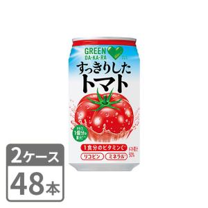 GREEN DA・KA・RA すっきりしたトマト サントリー 350g×48本 缶 2ケースセット 送料無料｜mashimo