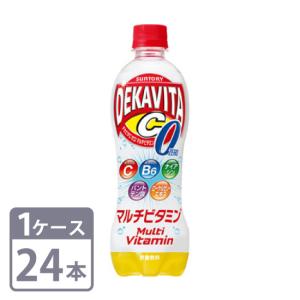 デカビタC ゼロ マルチビタミン サントリー 500ml×24本 ペット 1ケースセット 送料無料｜mashimo