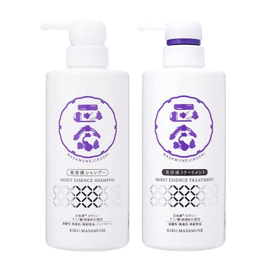 正宗印 美容液シャンプー＆美容液トリートメント 480mlポンプ×各1本 2本セット 送料無料