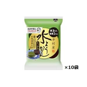 井村屋 袋入り水ようかん ミックス62g×4個入り 10袋  送料無料