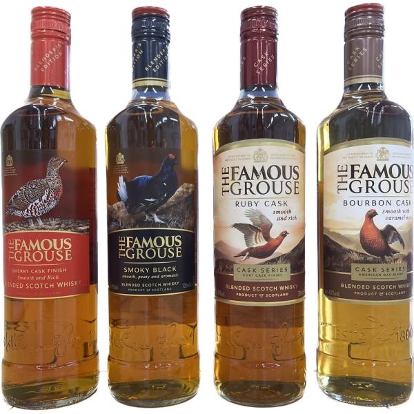 ウイスキーセット ウイスキー 40度 700ml フェイマスグラウス カスクシリーズセット シェリー...
