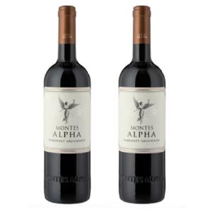 ワインセット モンテス アルファ カベルネ ソーヴィニヨン 750ml 赤 2本セット 送料無料