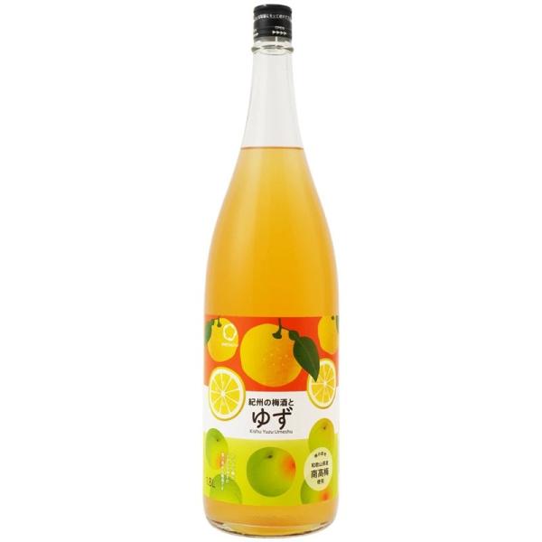 リキュール 中野BC 紀州の梅酒とゆず1800ml 1.8L