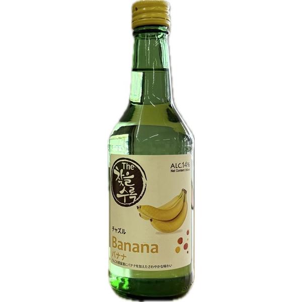 在庫処分特価 リキュール チャズル バナナ 14度 360ml