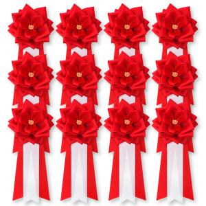 全24色 リボン胸章 記章 徽章 中リボンバラ 12個セット｜cocomam YONEOKA RIBBON