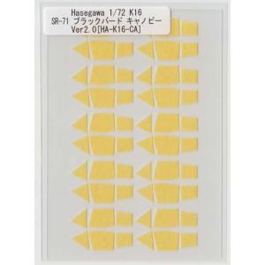 Hasegawa 1/72 K16 SR-71 ブラックバード キャノピーマスキング