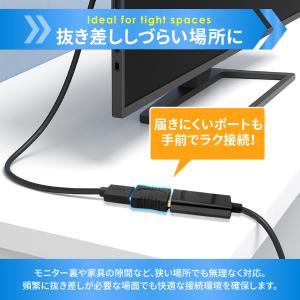 HDMI 延長アダプタ メス 高速転送 4K高...の詳細画像2