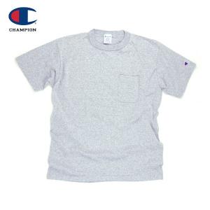 Champion チャンピオン T1011 POCKET-Tee MADE IN USA / GRAY