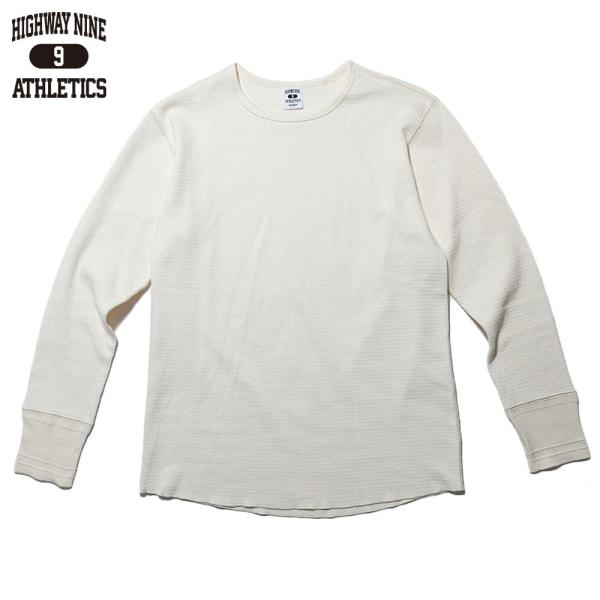 HIGHWAY NINE ハイウェイナイン C-NECK ハニカムサーマル L/S Tee  / N...