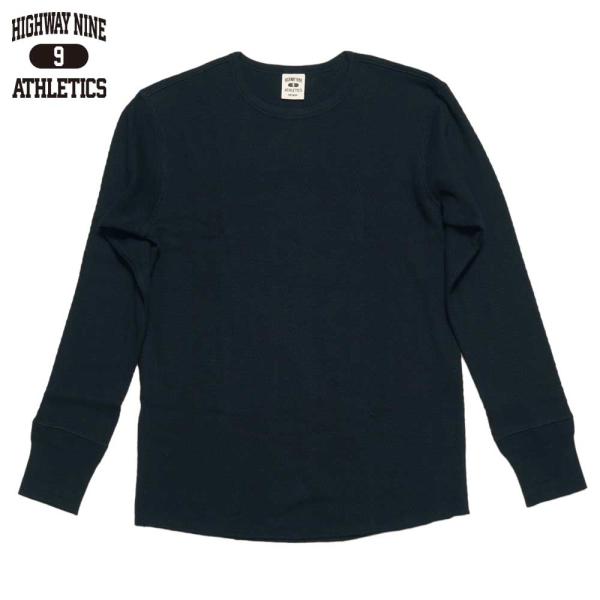 HIGHWAY NINE ハイウェイナイン C-NECK ハニカムサーマル L/S Tee  / B...