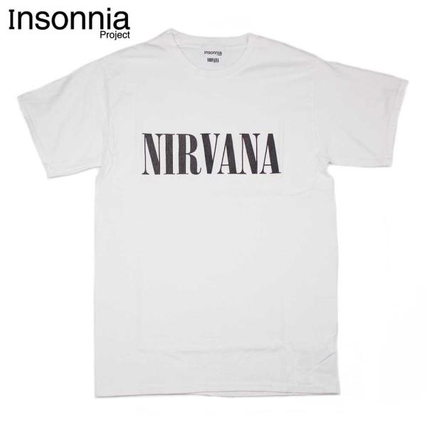 INSONNIA PROJECTS インソニアプロジェクツ NIRVANA "LOGO" / WHI...