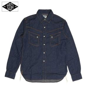 DENIM WESTERN SHIRT NS001003 / IND ONE WASH / NAKED SUN ネイキッドサン｜masphalto