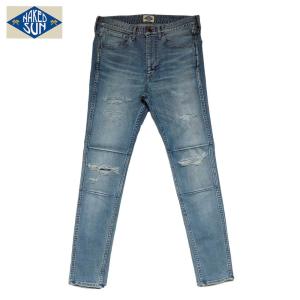 naked sun（ネイキッドサン） TIGHT STRETCH FLARE / USED-WASH 