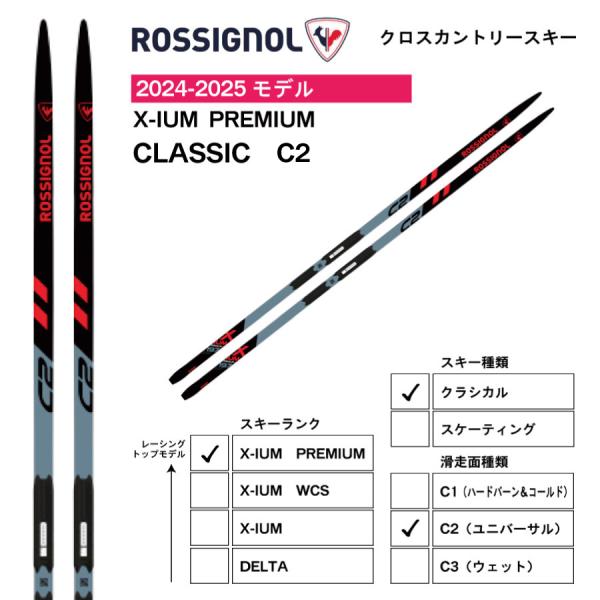クラシカル ／  202・207cm　X-IUM PREMIUM C2　ユニバーサルタイプ ／ IF...