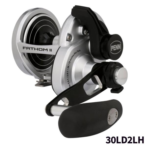ジギングリール ペン ファゾムII 2スピード 30LD2 LH 左ハンドル