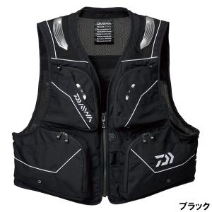 DAIWA（ダイワ） フィッシングショートベスト DV-3023 ブラック M
