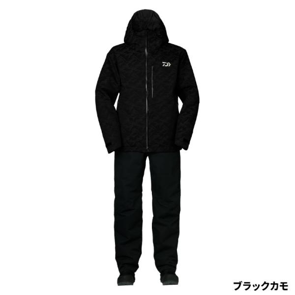 【現品限り】 ダイワ 防寒ウェア レインマックス HDウィンタースーツ 2XL ブラックカモ DW-...