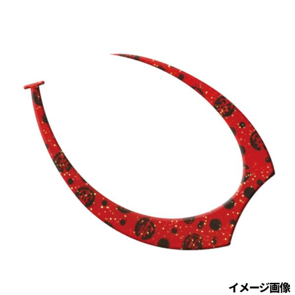 【現品限り】 海神 シリコンネクタイ ビッグWGヘラクレス WGレッドドット ゴールド【ゆうパケット...