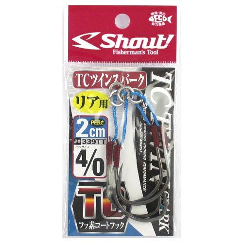 シャウト ＴＣツインスパーク ３３９ＴＴ ２ｃｍ ＃４／０【ゆうパケット】