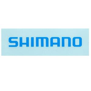 シマノ ステッカー [ST-001X] シマノブルー【ゆうパケット】｜mastak