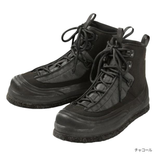 【現品限り】 シマノ ウェーダー ウェーディングシューズ カットピンフェルト チャコール 27.5 ...