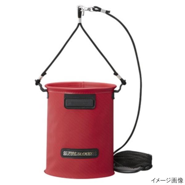 【現品限り】 シマノ 水汲みバッカン LIMITED PRO BK-151S 4L ブラッドレッド