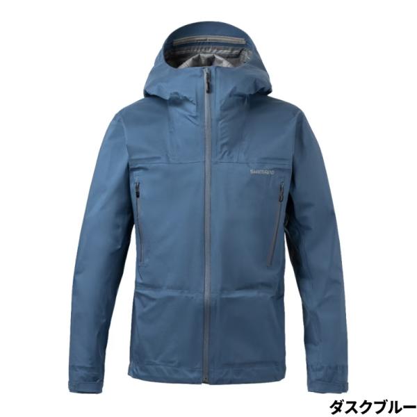 【現品限り】 シマノ ウェア アングラーズシェル ジャケット 01 XL ダスクブルー RA-023...