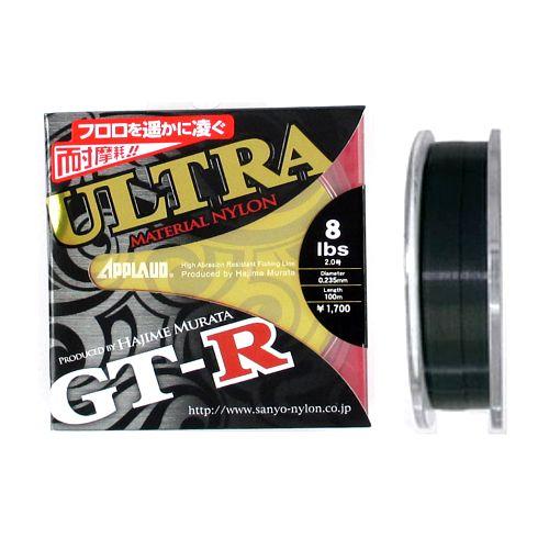 サンヨーナイロン アプロード ＧＴ−Ｒ ウルトラ １００ｍ ８ｌｂ ダークグリーン【ゆうパケット】