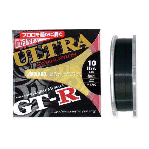 サンヨーナイロン アプロード ＧＴ−Ｒ ウルトラ １００ｍ １０ｌｂ ダークグリーン【ゆうパケット】
