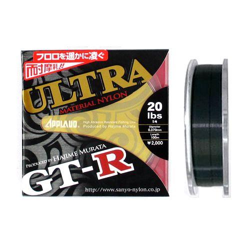 サンヨーナイロン アプロード ＧＴ−Ｒ ウルトラ １００ｍ ２０ｌｂ ダークグリーン【ゆうパケット】